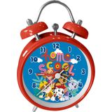 Nickelodeon Wekker Paw Patrol Junior 9 X 13 Cm Staal Rood