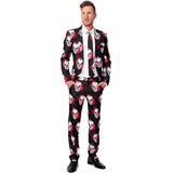 Suitmeister Skulls Blood - Mannen Kostuum - Zwart - Halloween - Maat M