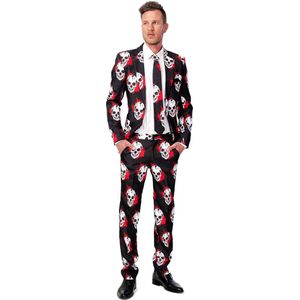 Suitmeister Skulls Blood - Mannen Kostuum - Zwart - Halloween - Maat M