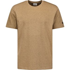 No Excess Mannen Ronde Hals T-Shirt Camel XXL