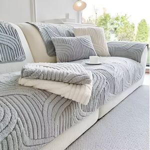 E-Shop4u® - Bankhoezen - CloudWave Bankhoes - 90x120cm - Grijs