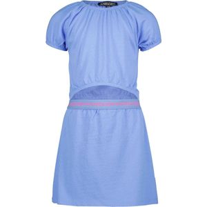 4PRESIDENT Meisjes jurk - Mid Blue - Maat 104 - Meisjes jurken