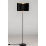Lumidora Vloerlamp 30970 - REGINA - E27 - Zwart - Goud - Metaal - ⌀ 40 cm