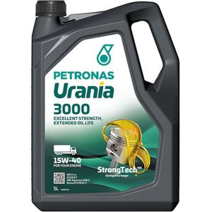 Petronas - Urania 3000 - 15W40 - motorolie mineraal - 5 liter