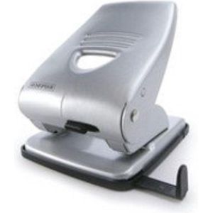 Heavy Duty 2-Gaatsperforator - 40 Vel Perforatiecapaciteit - Zilver