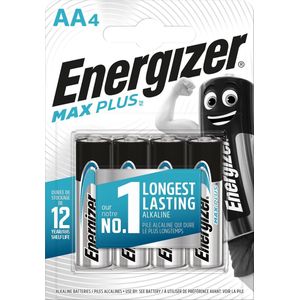 Batterij energizer max plus aa alkaline 4st | Blister a 4 stuk