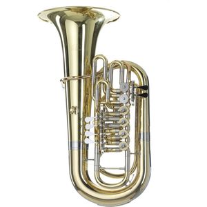 Monzani MZFB-600L F-Tuba Brass, Lacquered