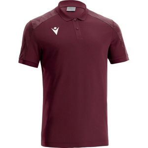 Macron Excellence Rock Polo Heren - Bordeaux | Maat: XL