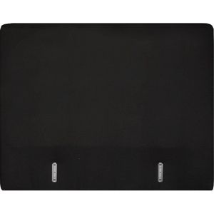 Boxspring hoofdbord - stof Inari zwart 100 - 120 cm vlak