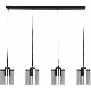 Freelight - Hanglamp Interno 4 lichts L 120 cm zwart