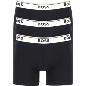 Boss - Power Boxershorts - Zwart - 3 Eenheden - Katoen