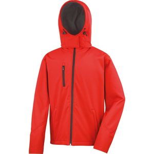 Result Men´s TX Performance Hooded Soft Jacket RT230M - Red/Black - L