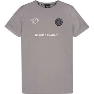 Black Bananas Monkey Tron Tee - Grijs/ Wit - Maat S