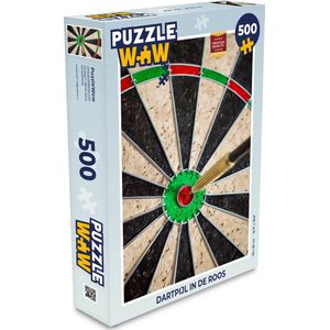 Puzzel Dartpijl in de roos - Legpuzzel - Puzzel 500 stukjes
