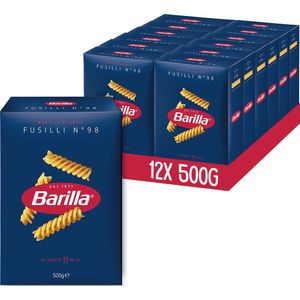 Barilla Fusilli - Traditioneel Italiaans - Pasta - 12 x 500g