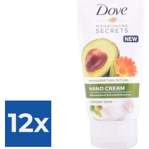 Dove Avocado Nourishing Secrets Handcrème - 75ml - Voordeelverpakking 12 stuks