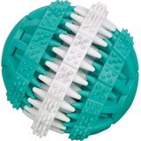 Nobby Dental Fun Ball - Groen/wit - 7 cm