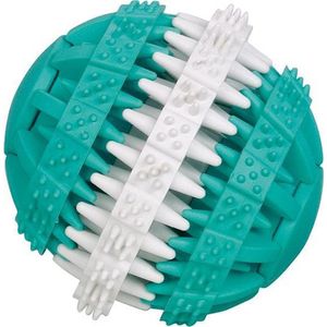 Nobby Dental Fun Ball - Groen/wit - 7 cm