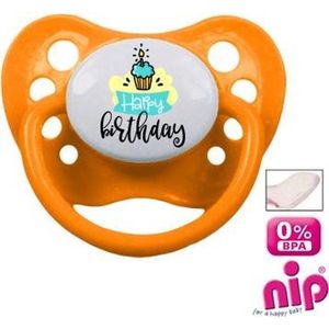 NIP Fopspeen 'Happy Birthday'