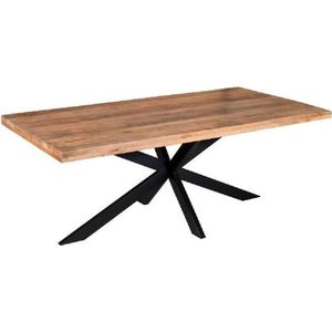 Zita Home Fleur - eettafel - 160 x 90 cm 77cm hoog - mango hout - matrix poot