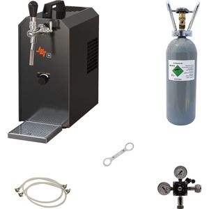 Complete set voor onder de toonbank - Biertap JET 30 1-kraans, droogkoeler, 35 liter/uur Thuistap, Bierkoeler .