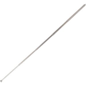 Vervanging Afstandsbediening Auto Antenne Zilver Roestvrij Staal + Messing Telescopische Antenne M3 Buitendraad 5 Secties Voor Tv Elektrische Speelgoed Lamp Vcd