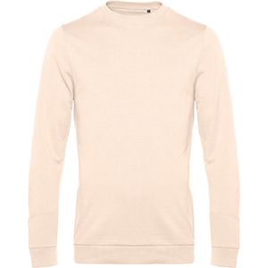 Sweater 'French Terry' B&C Collectie maat M Pale Pink/Roze