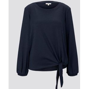 Tom Tailor sweater meisjes - donkerblauw - 1016944 - maat S