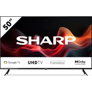 Sharp 50GL4060 - 50 inch - 4K UHD LED TV met Google TV - 2023