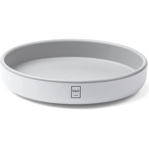 Lazy Susan Draaitafel Ã 25 cm, draaibare organizer voor keuken en koelkast, kruidenrek met versterkte kunststof, rond met stille rotatie
