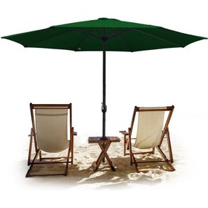 Parasol - Tuin - Balkonparasol - 3.5m - Waterdicht - Groen