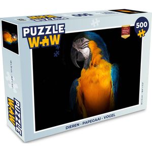 Puzzel Dieren - Papegaai - Vogel - Legpuzzel - Puzzel 500 stukjes