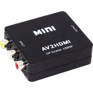 Video converter mini hdmi2av - hdmi to analog audio / HDMI Naar Tulp AV Converter - HDMI Naar RCA Composiet Audio Video Kabel Adapter
