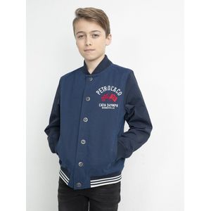 Petrol Industries - Jongens Bomber Jacket - Blauw - Maat 104