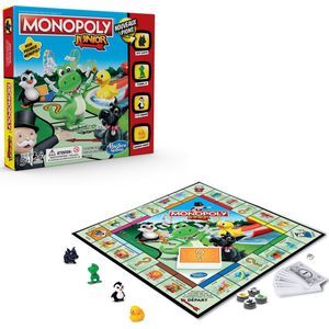 Monopoly Junior - Bordspel (FR) | Voor 2-4 spelers vanaf 5 jaar | Speeltijd 45-90 minuten