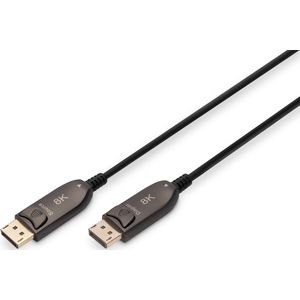 Digitus AK-340107-300-S DisplayPort kabel 30 m Zwart