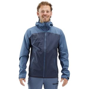 Rock Experience SEAMSTRESS 2.0 HOODIE SOFTSHELL Heren Outdoorjas Blauw XL - Softshell Jas