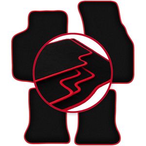 CARLUX-RED automatten voor: Volkswagen Golf I cabrio (1979-1993)