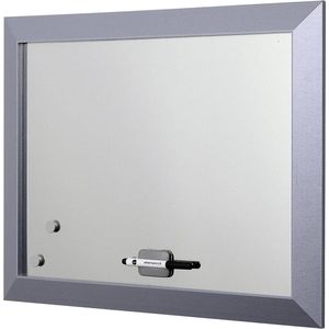 Magneetbord 60 x 45 cm grijs - Kamashi MM04100832 - whiteboard magnetisch - kantoorinrichting magneetbord 60x90