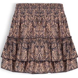 Meisjes rok print - Najak - Animal bruin