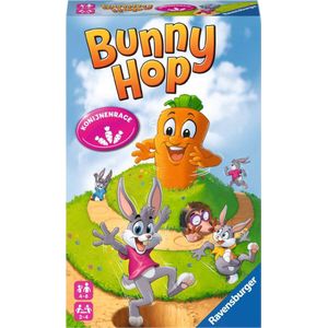 Ravensburger Zakspel Bunny Hop - Leeftijd 4-8 jaar, 2-4 spelers