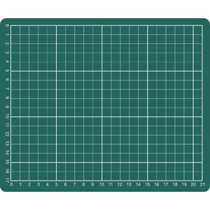 Snijmat A5 230x190mm groen