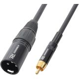 PD Connex Kabel XLR Male - RCA Male 8.0m