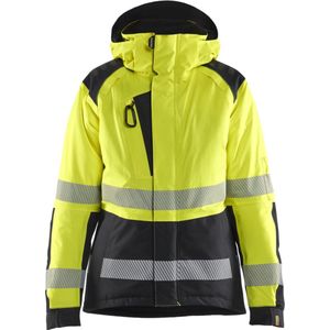 Blaklader 4456-1987 Dames Winterjas High Vis - High Vis Geel/Zwart - XL