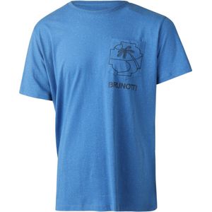 Brunotti Axle-Neppy Heren T-shirt - Blauw - XL
