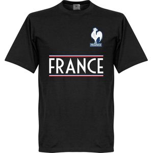 Frankrijk Keeper Team T-Shirt - Zwart - 5XL