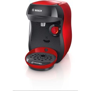 BOSCH - TASSIMO - T10 HAPPY -  Rood en antraciet koffiemachine voor meerdere dranken geschikt voor capsules