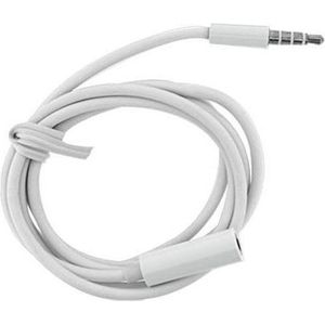 Xccess Stereo Headset Cable Coupler Adapter 3.5mm White Bulk