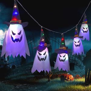 Verlichte Halloween Decoraties voor Buiten - Spookachtige String Lichten voor Tuin en Patio