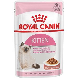 Royal Canin Kitten - Katten Natvoer in Gravy - 12 x 85 gr